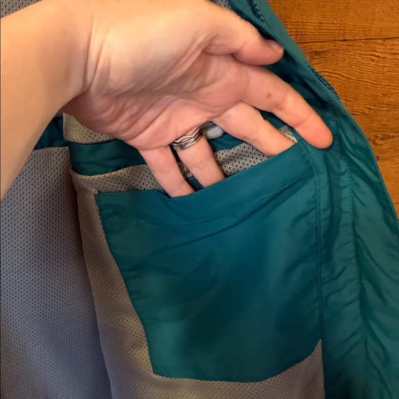 Carhartt Women's Teal Rain Defender Jacket - Picture 8 of 9